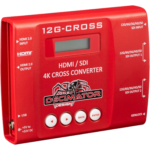 12G-CROSS 4K HDMI/SDI Cross Converter