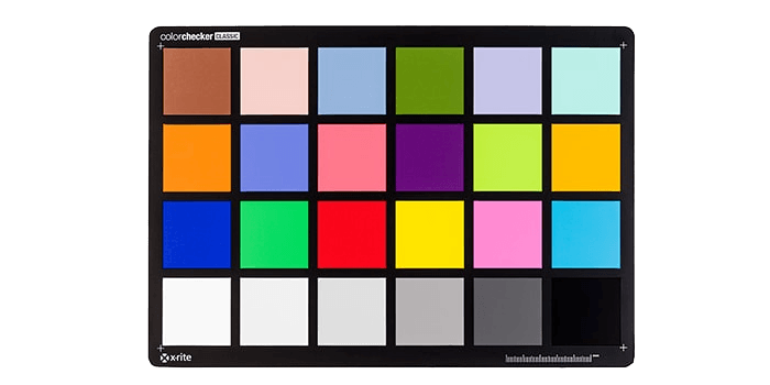 Colorchecker classic Calibrite