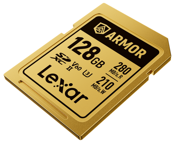 Lexar ARMOR GOLD SDXC 128GB UHS-II (U3)