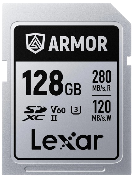 Lexar Armor SILVER PRO SDXC 128GB UHS-II (U3), V60