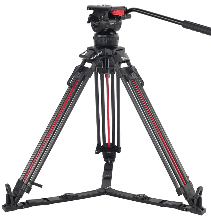 Штатив - Teris TSN6CF-Q PLUS Fluid Head & Tripod Kit