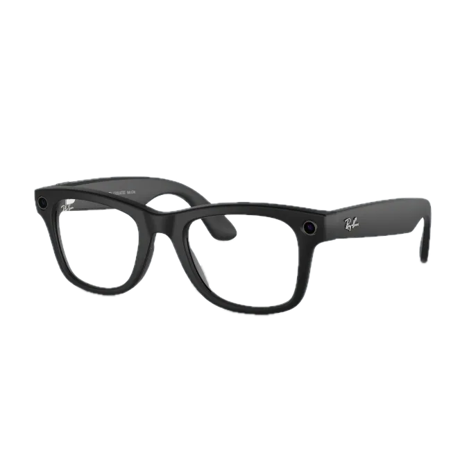 Смарт-очки Ray-Ban Meta WAYFARER CLEAR черный